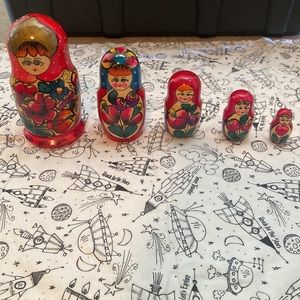 5 Piece Russian Nesting Doll